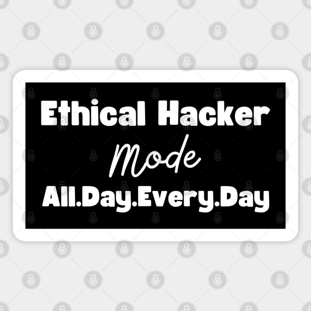 Ethical Hacker Magnet by HobbyAndArt